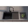 Мойка OMOIKIRI AKISAME 86-LG-L Side 4997045