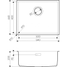 Мойка OMOIKIRI TADZAVA 54-U/I-LG Ultra нерж.сталь/светлое золото 4993266